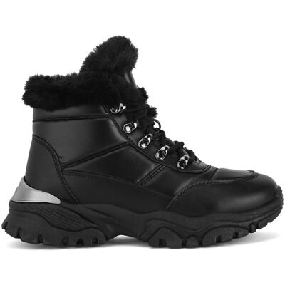 Schnürschuhe DeeZee TS5227K-22 Schwarz 37 female Schnürschuhe DeeZee TS5227K-22 Schwarz 37 female