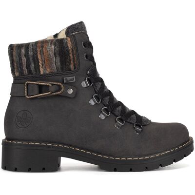 Schnürschuhe Rieker Y9131-45 Grau 41 female Schnürschuhe Rieker Y9131-45 Grau 41 female