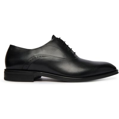 Halbschuhe BOSS Derrek 50562399 Schwarz 40 male Halbschuhe BOSS Derrek 50562399 Schwarz 40 male
