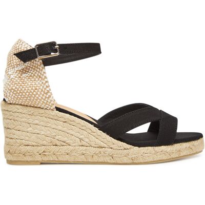 Espadrilles Castañer Bruna/6/001 025533 Schwarz 38 female Espadrilles Castañer Bruna/6/001 025533 Schwarz 38 female