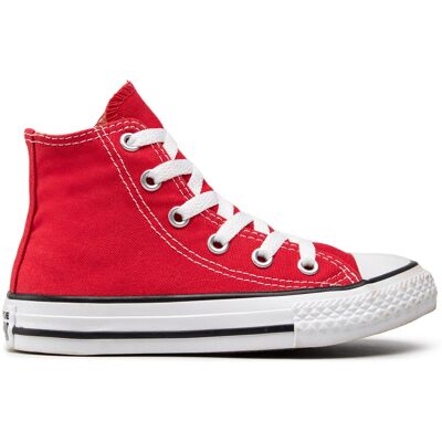 Sneakers aus Stoff Converse Chuck Taylor All Star Hi 3J232 Rot 29 unisex Sneakers aus Stoff Converse Chuck Taylor All Star Hi 3J232 Rot 29 unisex