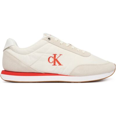 Sneakers Calvin Klein Jeans Retro Runner Ess Mix Mat YM0YM01361 Beige 40 male Sneakers Calvin Klein Jeans Retro Runner Ess Mix Mat YM0YM01361 Beige 40 male