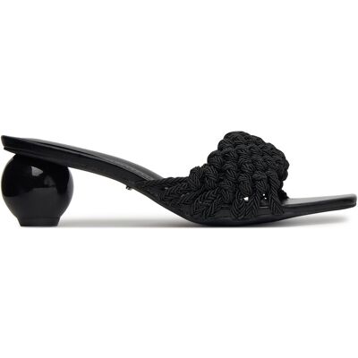 Pantoletten DeeZee LB1299 Schwarz 37 female Pantoletten DeeZee LB1299 Schwarz 37 female