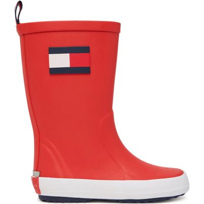 Gummistiefel Tommy Hilfiger Flag Rain Boot T3XC-33923-0047 S Rot 25 female Gummistiefel Tommy Hilfiger Flag Rain Boot T3XC-33923-0047 S Rot 25 female