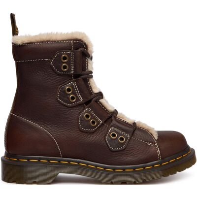 Schnürschuhe Dr. Martens 1460 Lace To Toe Fur Lined DM41417200 Braun 42 female Schnürschuhe Dr. Martens 1460 Lace To Toe Fur Lined DM41417200 Braun 42 female