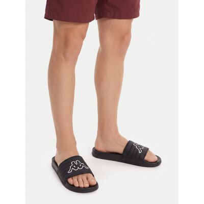 Pantoletten Kappa SS24-M1 Schwarz 42 male Pantoletten Kappa SS24-M1 Schwarz 42 male