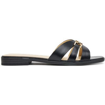 Pantoletten Guess FLJRLL LEA19 Schwarz 36 female Pantoletten Guess FLJRLL LEA19 Schwarz 36 female