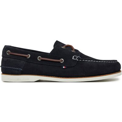 Halbschuhe Tommy Hilfiger Th Boat Shoe Core Suede FM0FM05387 Dunkelblau 40 male Halbschuhe Tommy Hilfiger Th Boat Shoe Core Suede FM0FM05387 Dunkelblau 40 male