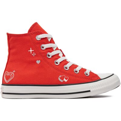 Sneakers aus Stoff Converse Chuck Taylor All Star Y2K Heart A09117C Rot 37 female Sneakers aus Stoff Converse Chuck Taylor All Star Y2K Heart A09117C Rot 37 female