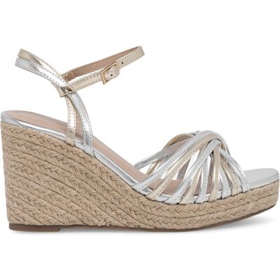 Espadrilles DeeZee WYL2610-01 Silberfarben 41 female Espadrilles DeeZee WYL2610-01 Silberfarben 41 female