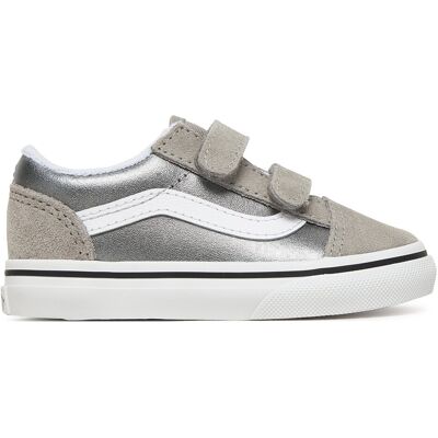 Sneakers aus Stoff Vans Old Skool V VN000CRWSLV1 Silberfarben 20 female Sneakers aus Stoff Vans Old Skool V VN000CRWSLV1 Silberfarben 20 female