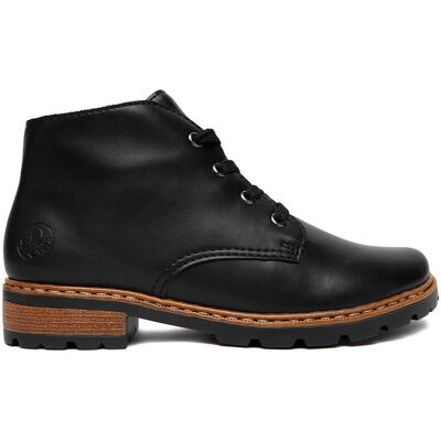 Schnürschuhe Rieker CEO-Z9310-00 Schwarz 40 female Schnürschuhe Rieker CEO-Z9310-00 Schwarz 40 female
