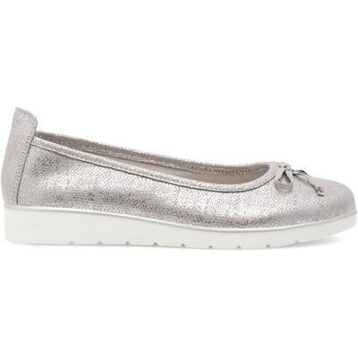 Ballerinas Clara Barson WYL3650-3 Silberfarben 36 female Ballerinas Clara Barson WYL3650-3 Silberfarben 36 female