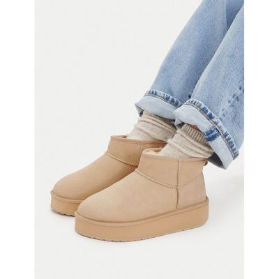 Schneeschuhe EMU Australia Stinger Micro Flatform 2.0 W13296 Beige 41 female Schneeschuhe EMU Australia Stinger Micro Flatform 2.0 W13296 Beige 41 female