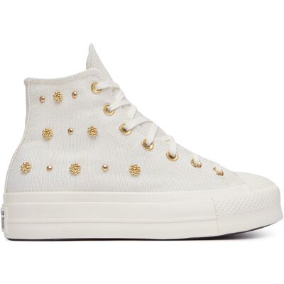 Sneakers aus Stoff Converse Chuck Taylor All Star Heathered Glam A16892C Creme 36 female Sneakers aus Stoff Converse Chuck Taylor All Star Heathered Glam A16892C Creme 36 female