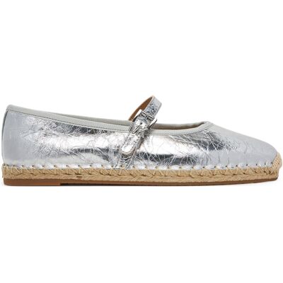 Espadrilles MICHAEL Michael Kors Lynn 40S5LYFP2M Silberfarben 38 female Espadrilles MICHAEL Michael Kors Lynn 40S5LYFP2M Silberfarben 38 female