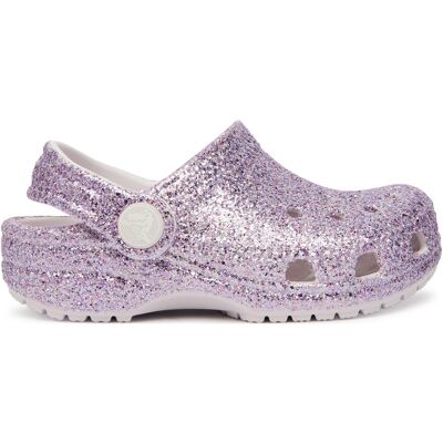 Pantoletten Crocs Classic Chunky Glitter Clog T 211940 Violett 27_28 female Pantoletten Crocs Classic Chunky Glitter Clog T 211940 Violett 27_28 female