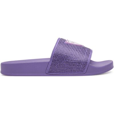 Pantoletten Guess E4GZ25 BB00F Violett 35_36 female Pantoletten Guess E4GZ25 BB00F Violett 35_36 female