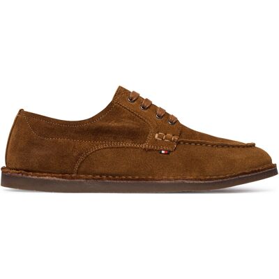 Halbschuhe Tommy Hilfiger Stitchdown Suede Derby FM0FM05841 Braun 44 male Halbschuhe Tommy Hilfiger Stitchdown Suede Derby FM0FM05841 Braun 44 male