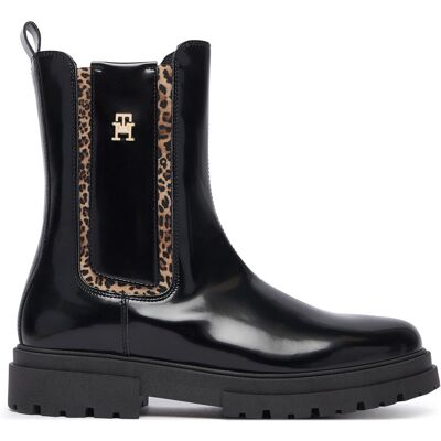 Stiefeletten Tommy Hilfiger T4A5-35175-1453999 D Schwarz 37 female Stiefeletten Tommy Hilfiger T4A5-35175-1453999 D Schwarz 37 female