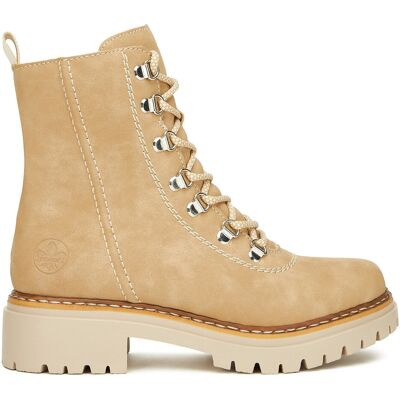 Schnürschuhe Rieker 72643-60 Beige 36 female Schnürschuhe Rieker 72643-60 Beige 36 female