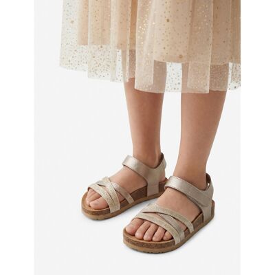 Sandalen DeeZee CEO-CS20181-01A Goldfarben 35 female Sandalen DeeZee CEO-CS20181-01A Goldfarben 35 female