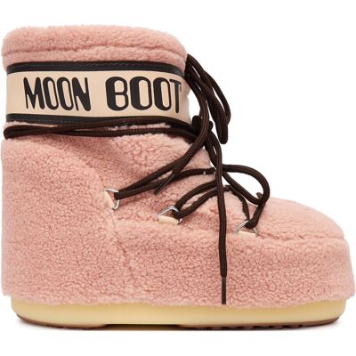 Schneeschuhe Moon Boot Mb Icon Fleece 80D1409700 Rosa 42_44 unisex Schneeschuhe Moon Boot Mb Icon Fleece 80D1409700 Rosa 42_44 unisex