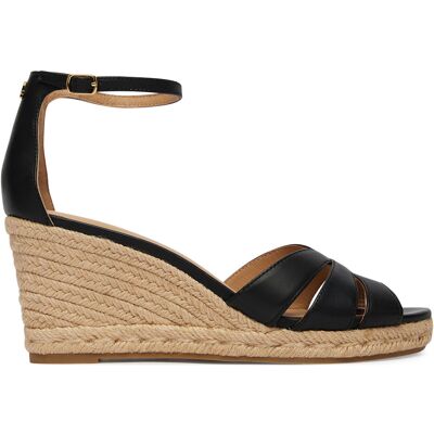 Espadrilles LAUREN RALPH LAUREN 802P04433001 Schwarz 35 female Espadrilles LAUREN RALPH LAUREN 802P04433001 Schwarz 35 female