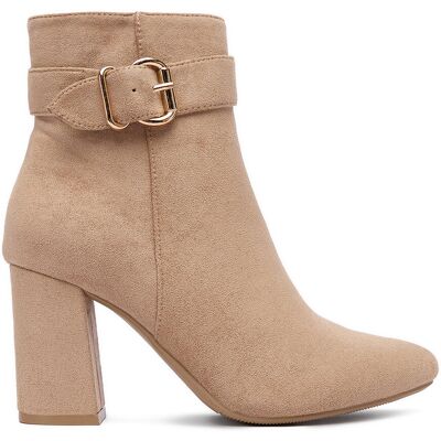 Stiefeletten DeeZee HX18052A-61 Beige 41 female Stiefeletten DeeZee HX18052A-61 Beige 41 female