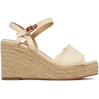 Espadrilles DeeZee E0822-4A Beige 37 female Espadrilles DeeZee E0822-4A Beige 37 female