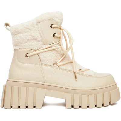 Schnürschuhe DeeZee HX22097-1 Beige 36 female Schnürschuhe DeeZee HX22097-1 Beige 36 female