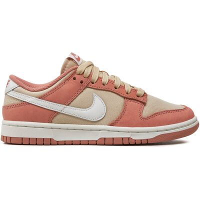 Nike Dunk Low Retro PRM Rot Stardust/Summit Weiß - Sneakers Nike Dunk Low Retro PRM Rot Stardust/Summit Weiß - Sneakers
