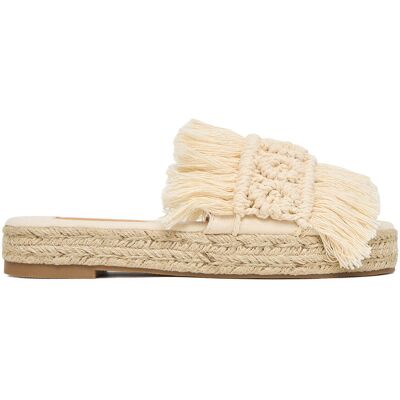 Espadrilles DeeZee S294 Écru 37 female Espadrilles DeeZee S294 Écru 37 female