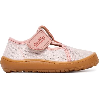 Hausschuhe Froddo Barefoot Canvas T-Bar G1700439-2 M Rosa 22 female Hausschuhe Froddo Barefoot Canvas T-Bar G1700439-2 M Rosa 22 female