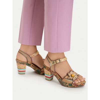 Sandalen Laura Vita Nellao 31 Beige 38 female Sandalen Laura Vita Nellao 31 Beige 38 female