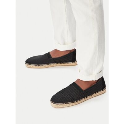 Espadrilles Emporio Armani EM005853 AF25529 MC012 Schwarz 44 male Espadrilles Emporio Armani EM005853 AF25529 MC012 Schwarz 44 male