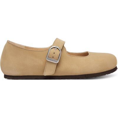 Ballerinas Birkenstock Santa Clarita 1031613 Beige 42 female Ballerinas Birkenstock Santa Clarita 1031613 Beige 42 female