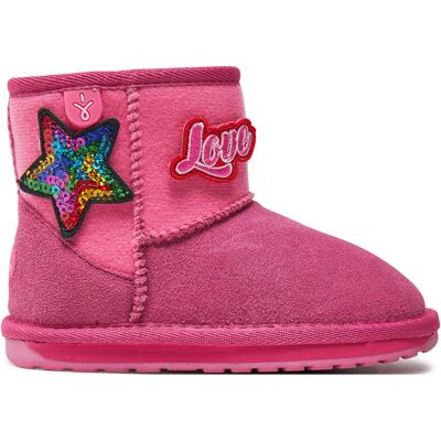 Schneeschuhe EMU Australia Wallaby Mini Play K12748 Rosa 35 female Schneeschuhe EMU Australia Wallaby Mini Play K12748 Rosa 35 female