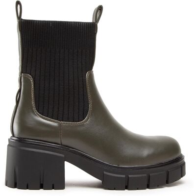 Stiefeletten DeeZee ZAL90101-1 Khakifarben 39 female Stiefeletten DeeZee ZAL90101-1 Khakifarben 39 female