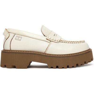 Slipper Tommy Jeans Archive '01 Leather Loafer EN0EN03022 Creme 40 female Slipper Tommy Jeans Archive '01 Leather Loafer EN0EN03022 Creme 40 female