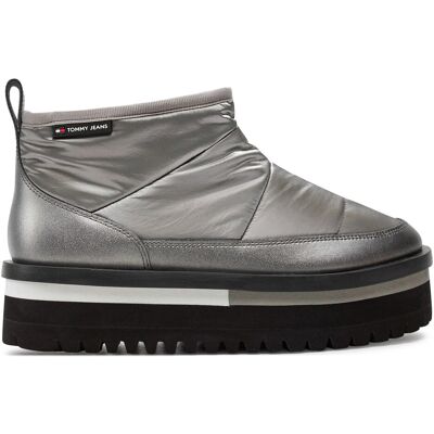 Schneeschuhe Tommy Jeans Tjw Nylon Flatform Boot Wl EN0EN02689 Silberfarben 39 female Schneeschuhe Tommy Jeans Tjw Nylon Flatform Boot Wl EN0EN02689 Silberfarben 39 female
