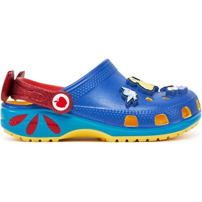 Pantoletten Crocs Snow White Classic Clog K 209495 Blau 33_34 female Pantoletten Crocs Snow White Classic Clog K 209495 Blau 33_34 female