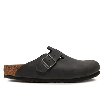 Pantoletten Birkenstock Boston Bs 0059461 Schwarz 41 male Pantoletten Birkenstock Boston Bs 0059461 Schwarz 41 male