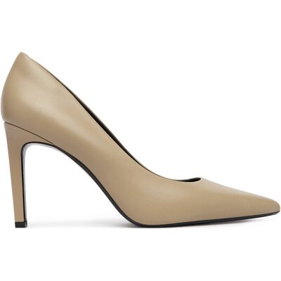 High Heels Calvin Klein Ess Stiletto 90 HW0HW02608 Beige 40 female High Heels Calvin Klein Ess Stiletto 90 HW0HW02608 Beige 40 female