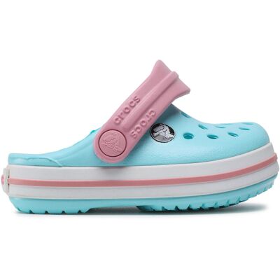 Pantoletten Crocs Crocband Clog T 207005 Himmelblau 19_5 female Pantoletten Crocs Crocband Clog T 207005 Himmelblau 19_5 female