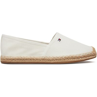 Espadrilles Tommy Hilfiger Flag Canvas Espadrille FW0FW08541 Écru 36 female Espadrilles Tommy Hilfiger Flag Canvas Espadrille FW0FW08541 Écru 36 female
