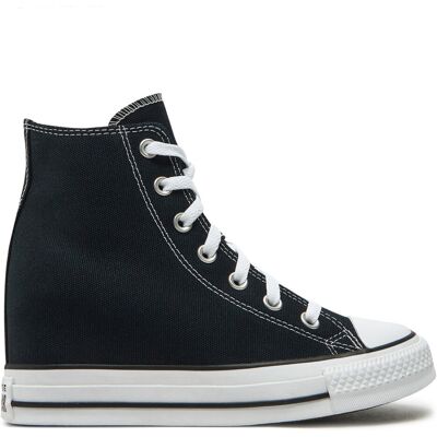 Sneakers aus Stoff Converse Chuck Taylor All Star Wedge Platform A11909C Schwarz 40 female Sneakers aus Stoff Converse Chuck Taylor All Star Wedge Platform A11909C Schwarz 40 female
