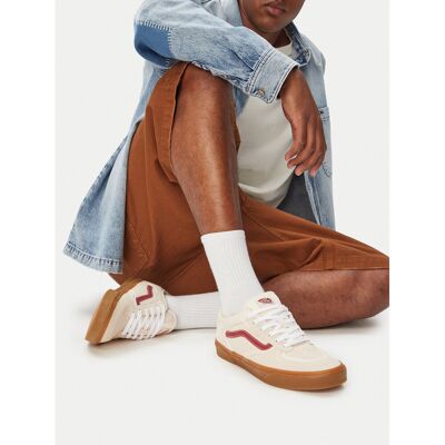 Sneakers aus Stoff Vans Rowley Classic VN000SF4I661 Creme 40_5 male Sneakers aus Stoff Vans Rowley Classic VN000SF4I661 Creme 40_5 male