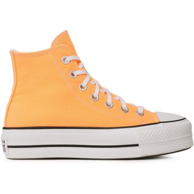 Sneakers aus Stoff Converse Chuck Taylor All Star Lift Hi A03052C Orange 37 female Sneakers aus Stoff Converse Chuck Taylor All Star Lift Hi A03052C Orange 37 female