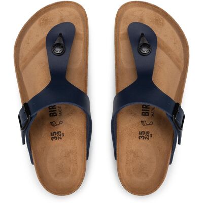 Zehentrenner Birkenstock Gizeh 0143621 Dunkelblau 43 unisex Zehentrenner Birkenstock Gizeh 0143621 Dunkelblau 43 unisex